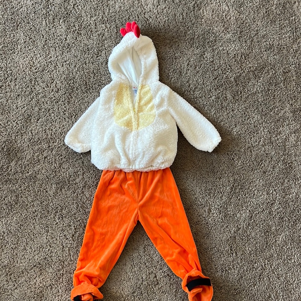 Toddler Chicken Costume 24M